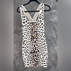 Express Leopard Print Bodycon Mini Dress | NWT | Size S